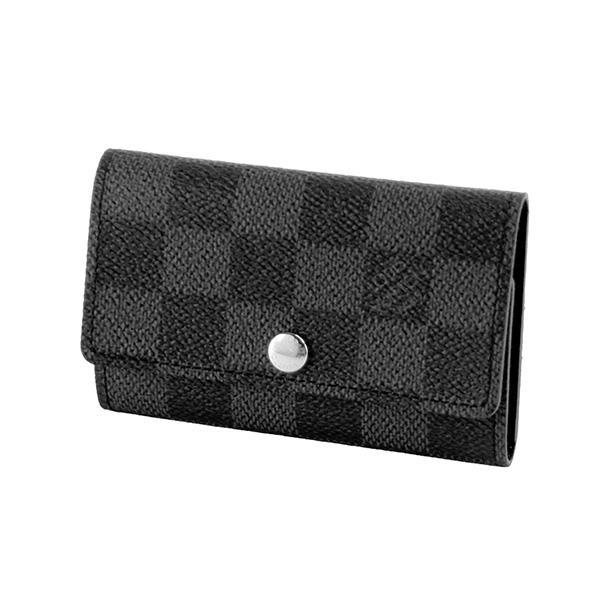 並行輸入 ルイヴィトン キーケース Louis Vuitton ダミエ グラフィット ミュルティクレ6 N62662メンズ ブラック 黒 | LOUIS VUITTON