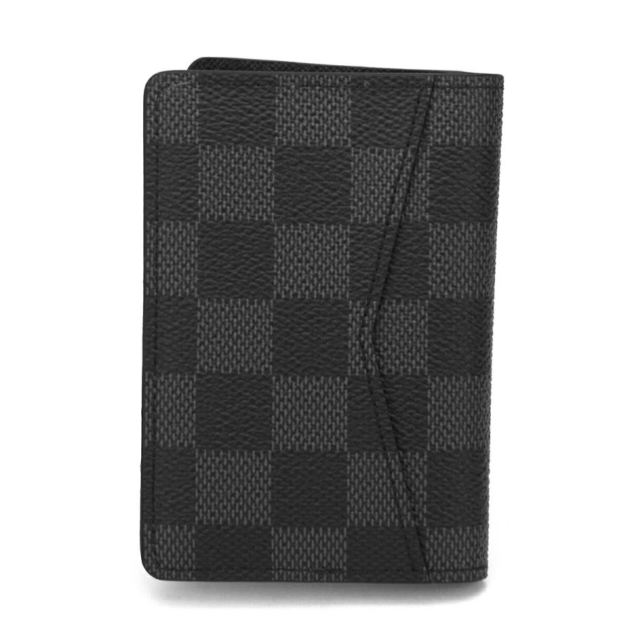 並行輸入 ルイヴィトン カードケース Louis Vuitton ダミエ・グラフィット オーガナイザー・ドゥポッシュ N63143メンズ ブラック 黒 | LOUIS VUITTON | 01