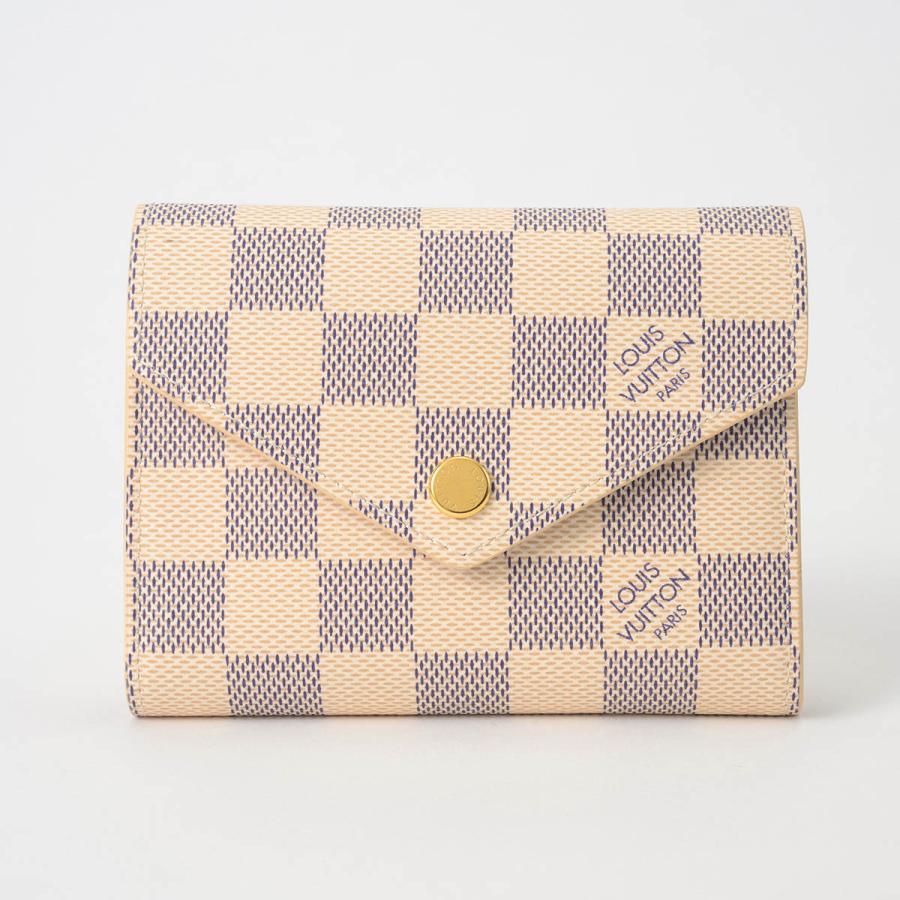 並行輸入 ルイヴィトン 3つ折り財布 ダミエ アズール ポルトフォイユ・ヴィクトリーヌ N64022 | LOUIS VUITTON