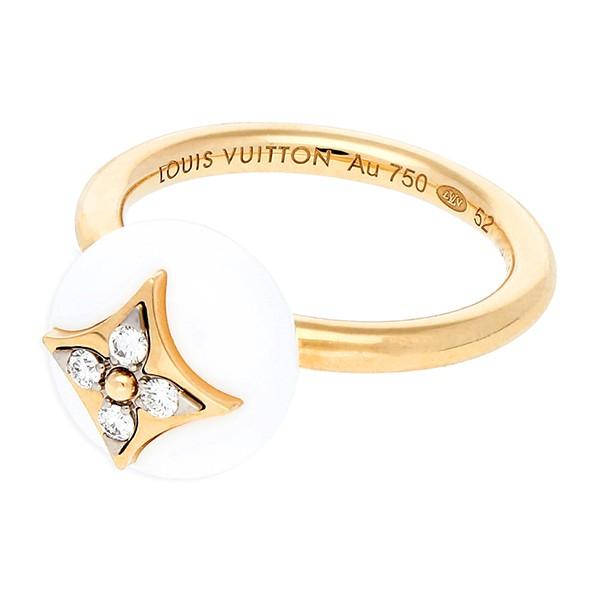 並行輸入 ルイヴィトン リング Louis Vuitton バーグB ブロッサム リング Q9L99F 52レディース イエローゴールド | LOUIS VUITTON | 01