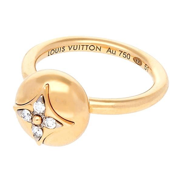 並行輸入 ルイヴィトン リング Louis Vuitton バーグB ブロッサム リング Q9M01E 51レディース イエローゴールド | LOUIS VUITTON | 01