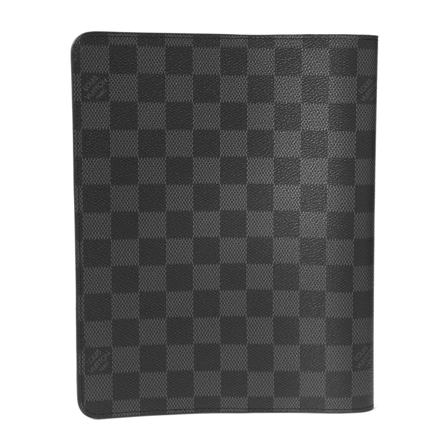 並行輸入 ルイヴィトン 手帳カバー Louis Vuitton ダミエ・グラフィット アジェンダ・ビューロー R20974メンズ グレー | LOUIS VUITTON | 01