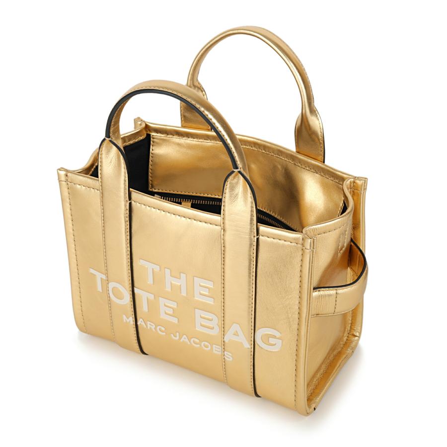 Marc Jacobs メタリック スモル トトハック 2F3HTT004H01 039 Marc Jacobs The Small Metallic Tote Bag | Gold | FARFETCH