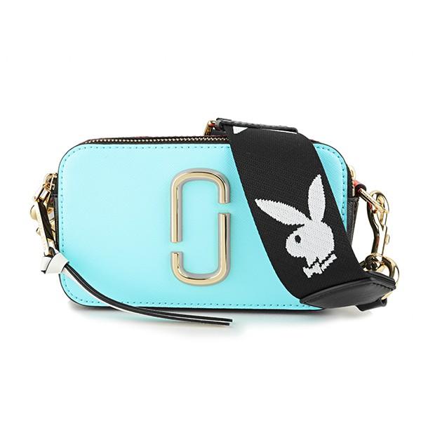 並行輸入 マークジェイコブス ショルダーバッグ MARC JACOBS スナップショット M0012007 467レディース ライトブルー | MARC JACOBS