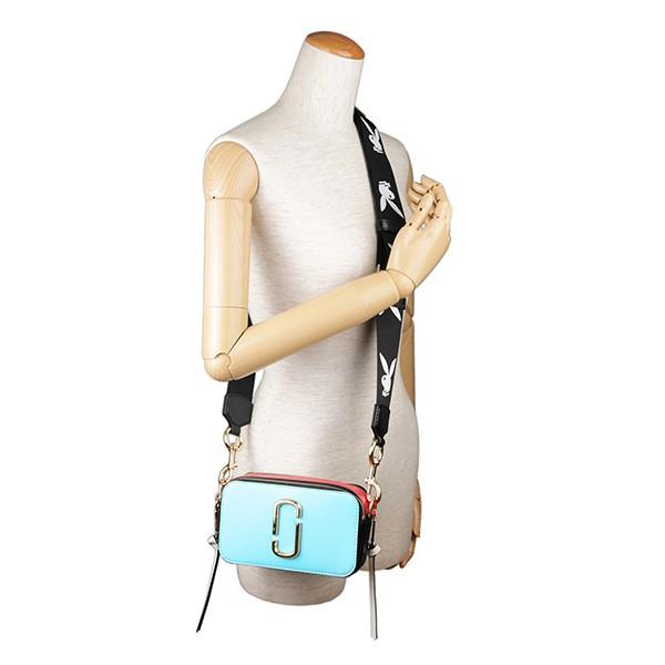 並行輸入 マークジェイコブス ショルダーバッグ MARC JACOBS スナップショット M0012007 467レディース ライトブルー | MARC JACOBS | 05