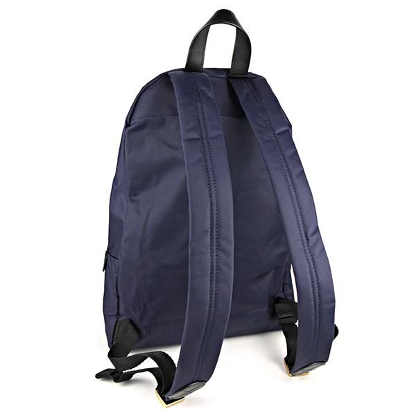 美品 マークバイマークジェイコブス リュックサック ナイロン ブラック ブルー MARC JACOBS マークジェイコブス リュックサック ネイビーブルー