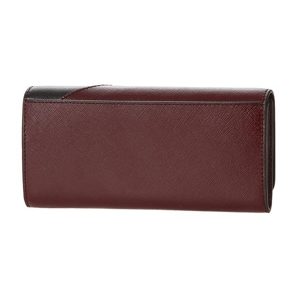 並行輸入 マークジェイコブス 長財布 フラップ コンチネンタル M0013332 002 ブラック 黒/ボルドー系 爆買 | MARC JACOBS | 01