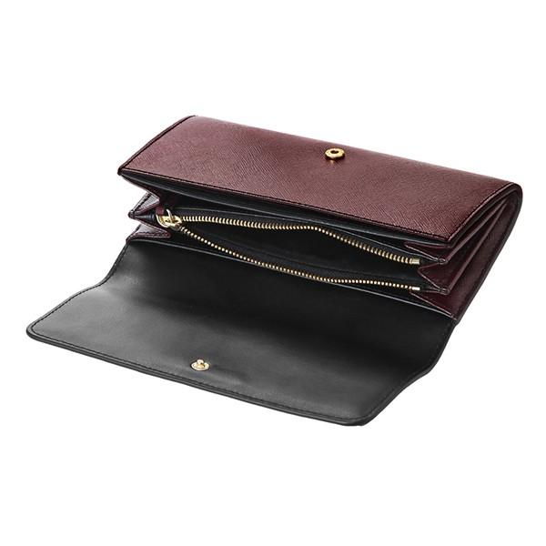 並行輸入 マークジェイコブス 長財布 フラップ コンチネンタル M0013332 002 ブラック 黒/ボルドー系 爆買 | MARC JACOBS | 05