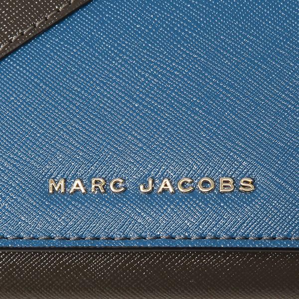 並行輸入 マークジェイコブス 長財布 フラップ コンチネンタル M0013332 497 ブルー系/ブラウン系 爆買 | MARC JACOBS | 08
