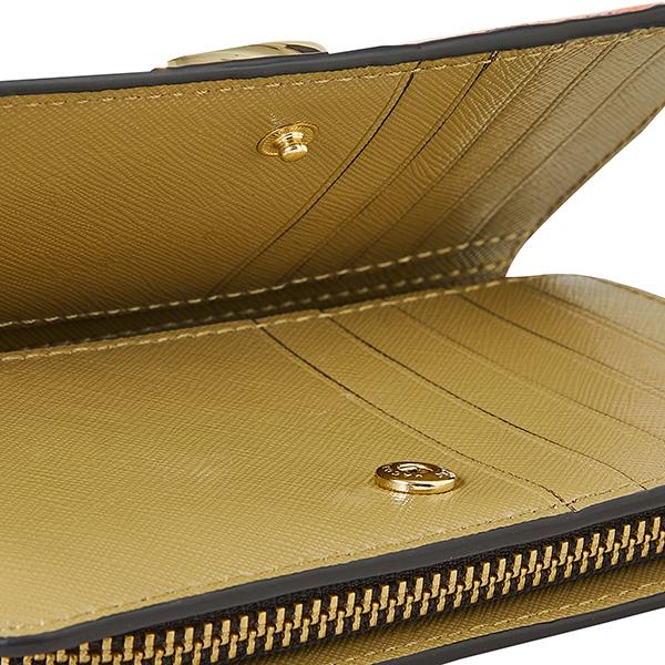 MARC JACOBS マークジェイコブス 2つ折り財布 オレンジ M0013356 MARC JACOBS マークジェイコブス 2つ折り財布 オレンジ M0013356
