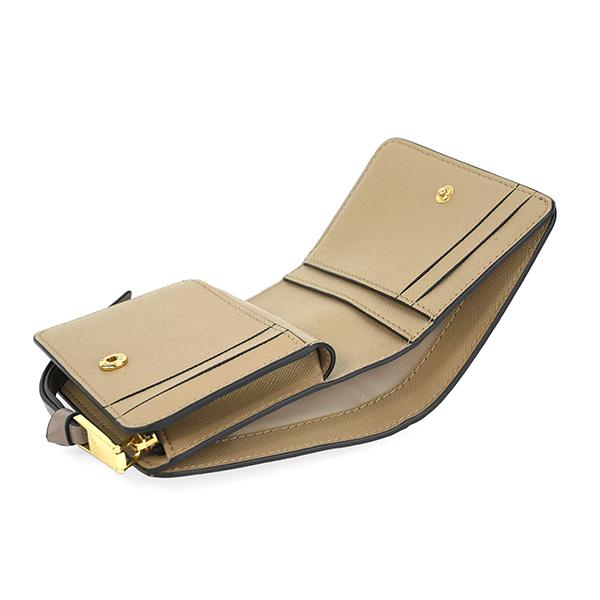 並行輸入 マークジェイコブス 2つ折り財布 MARC JACOBS スナップショット M0013360 745レディース イエロー 黄 ライトベージュ | MARC JACOBS | 04