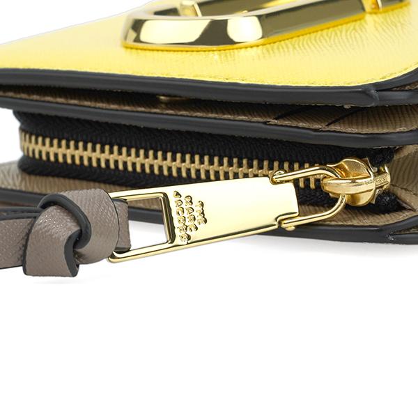 並行輸入 マークジェイコブス 2つ折り財布 MARC JACOBS スナップショット M0013360 745レディース イエロー 黄 ライトベージュ | MARC JACOBS | 08