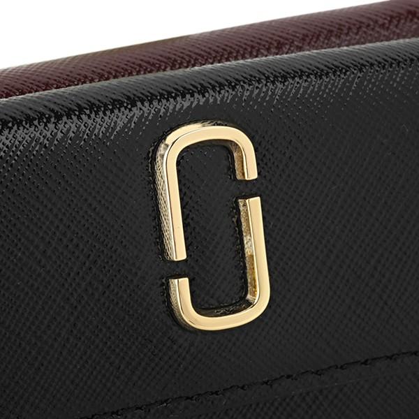 並行輸入 マークジェイコブス 3つ折り財布 MARC JACOBS スナップショット M0013597 014レディース ブラック | MARC JACOBS | 06