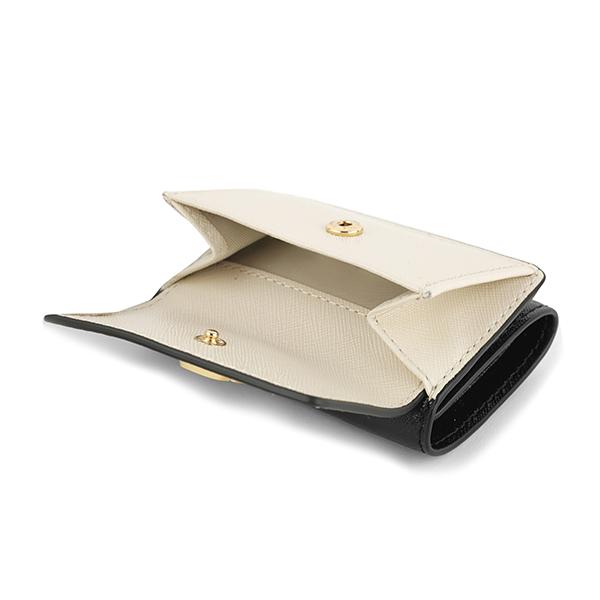 並行輸入 マークジェイコブス 3つ折り財布 MARC JACOBS ザ スナップショット M0013597 136レディース アイボリー | MARC JACOBS | 05