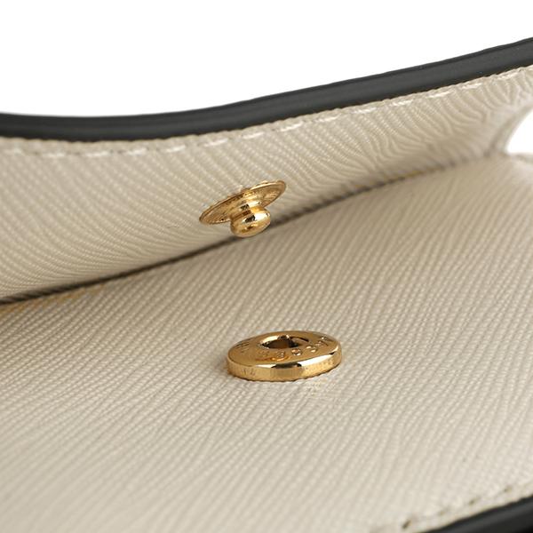 並行輸入 マークジェイコブス 3つ折り財布 MARC JACOBS ザ スナップショット M0013597 136レディース アイボリー | MARC JACOBS | 06