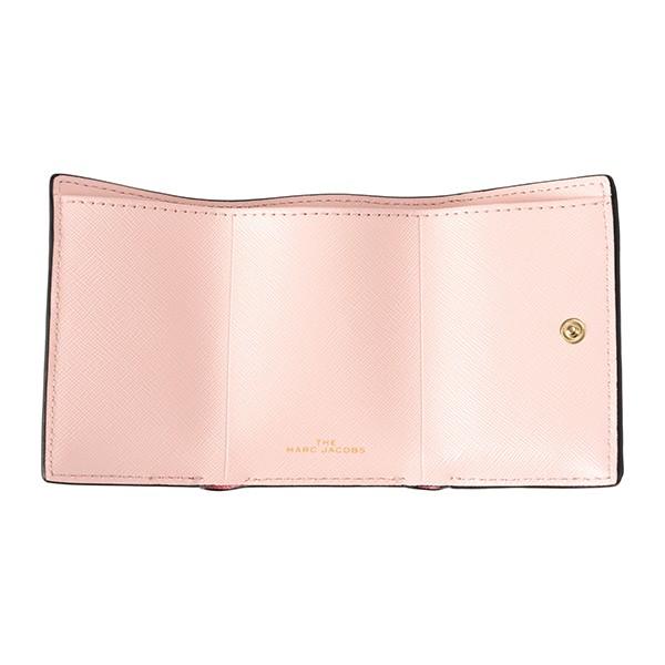 MARC JACOBS（マーク・ジェイコブス） 並行輸入 3つ折り財布 ピンク