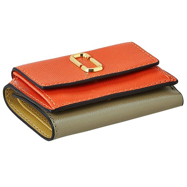 MARC JACOBS（マーク・ジェイコブス） 並行輸入 3つ折り財布 オレンジ
