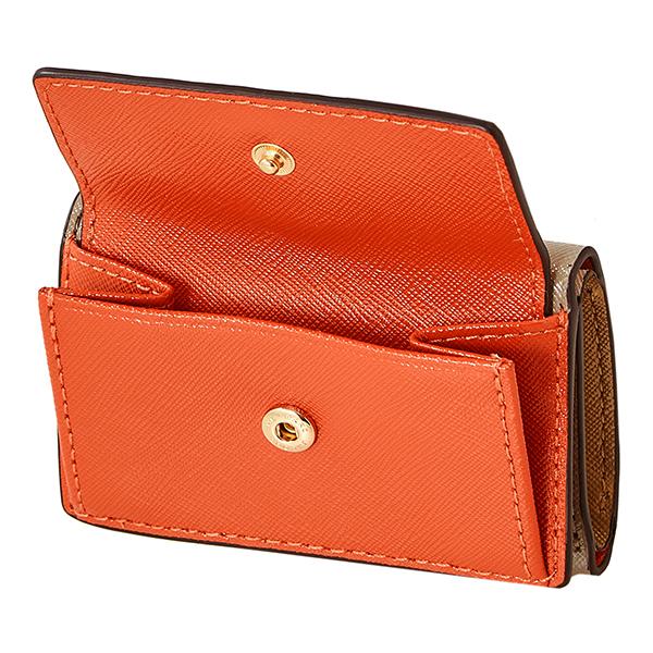 MARC JACOBS（マーク・ジェイコブス） 並行輸入 3つ折り財布 オレンジ