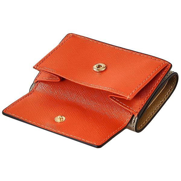 MARC JACOBS（マーク・ジェイコブス） 並行輸入 3つ折り財布 オレンジ