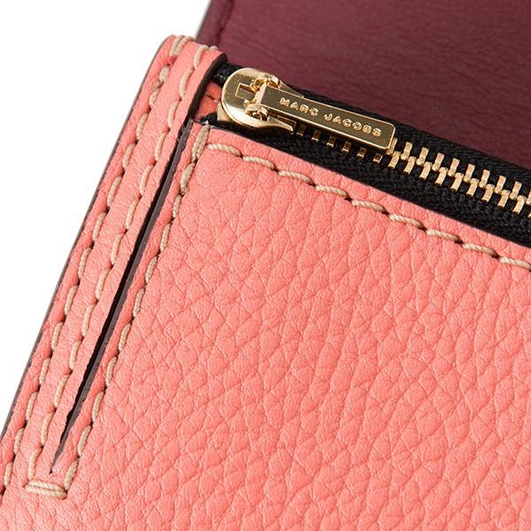並行輸入 マークジェイコブス 長財布 フラップ コンチネンタル ウォレット M0013660 653 コーラルピンク 爆買 | MARC JACOBS | 07