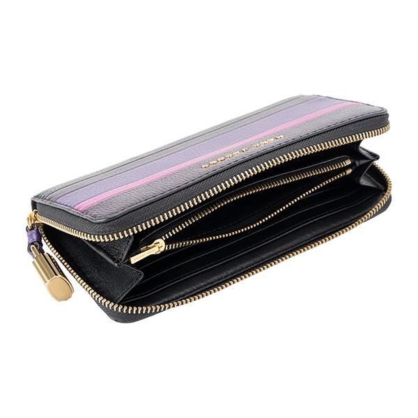 MARC JACOBS マークジェイコブス 長財布(ラウンドファスナー) パープル 