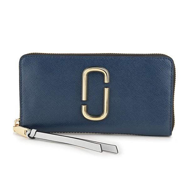 並行輸入 マークジェイコブス 長財布(ラウンドファスナー) ブルー 青 MARC JACOBS M0014280 455 爆買 | MARC JACOBS