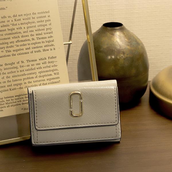 MARC JACOBS 並行輸入 マークジェイコブス 3つ折り財布 スナップ