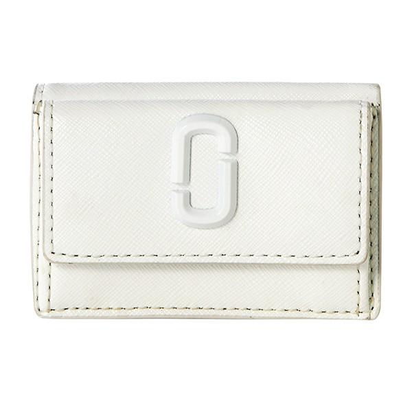 並行輸入 マークジェイコブス 3つ折り財布 ホワイト 白 MARC JACOBS M0014987 128 爆買 | MARC JACOBS