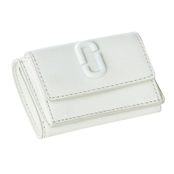 マークジェイコブス 3つ折り財布 ホワイト 白 MARC JACOBS M0014987 マークジェイコブス 3つ折り財布 ホワイト 白 MARC JACOBS M0014987