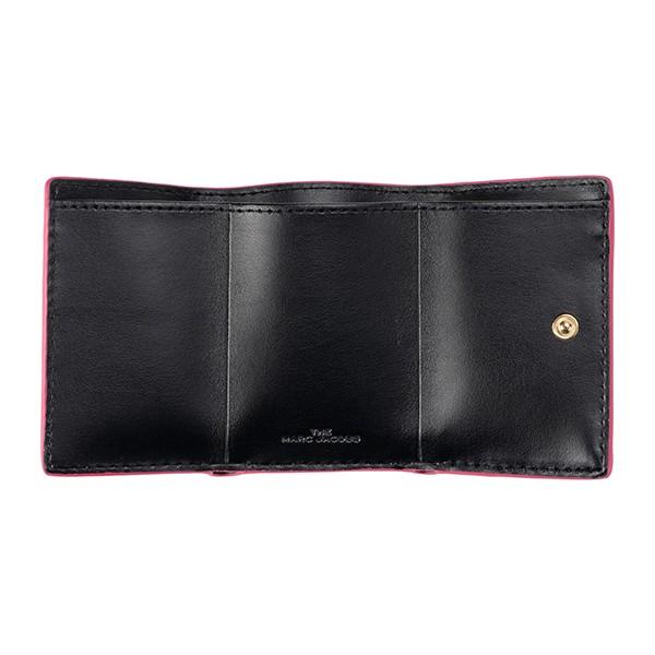 並行輸入 マークジェイコブス 3つ折り財布 MARC JACOBS ザ ソフトショット M0015413 656レディース ピンク | MARC JACOBS | 03