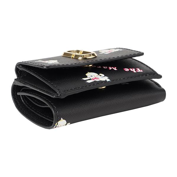 MARC JACOBS マークジェイコブス　ブラック　折り財布 マーク ジェイコブス MARC JACOBS マークジェイコブス 二つ折り