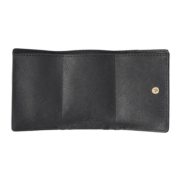MARC JACOBS マークジェイコブス 3つ折り財布 ブラック 黒