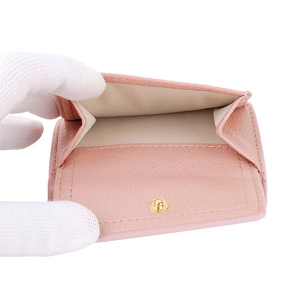 並行輸入 マークジェイコブス 3つ折り財布 MARC JACOBS ザ ソフトショット パーライズド M0016545 684レディース パールピンク | MARC JACOBS | 05