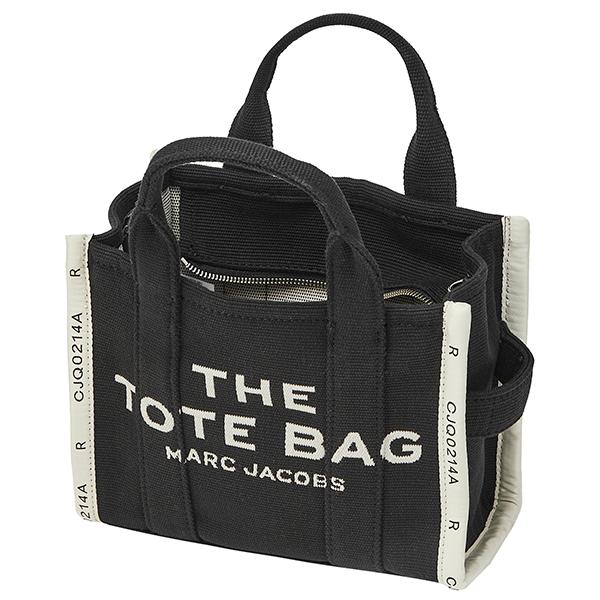 現行品✨マークジェイコブス　ジャカード　トートバッグ　2way　ブラック　ロゴ MARC JACOBS 並行輸入 マークジェイコブス トートバッグ ザ ジャ