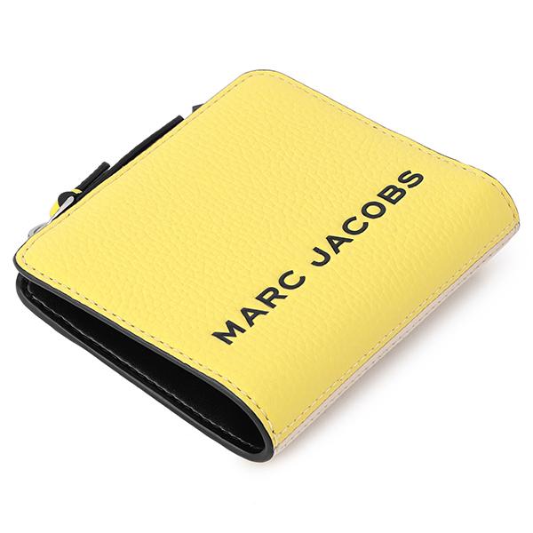 MARC JACOBS マークジェイコブス 2つ折り財布 レモンイエロー MARC JACOBS マークジェイコブス 2つ折り財布 レモンイエロー