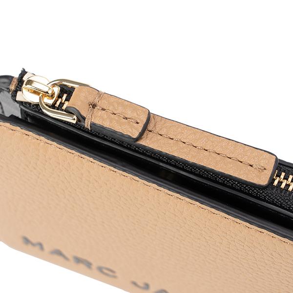 MARC JACOBS 並行輸入 マークジェイコブス 2つ折り財布 ブラウン