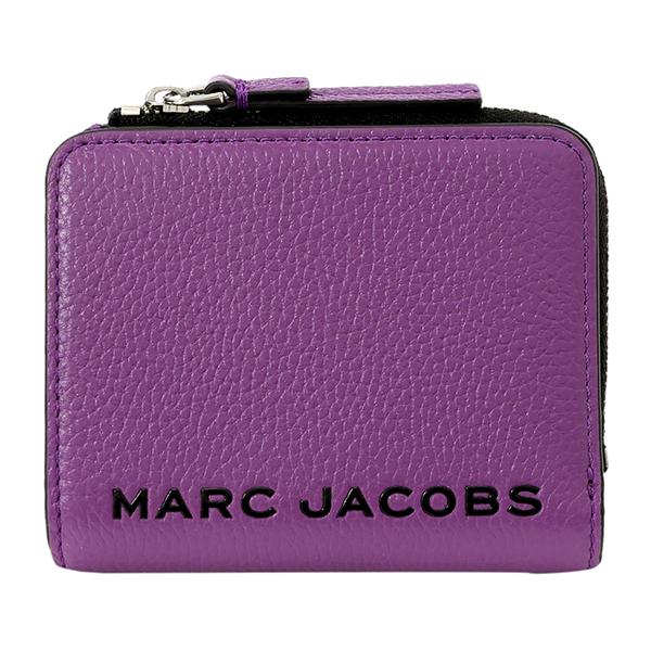 MARC JACOBS マークジェイコブス 2つ折り財布 パープル - 小物