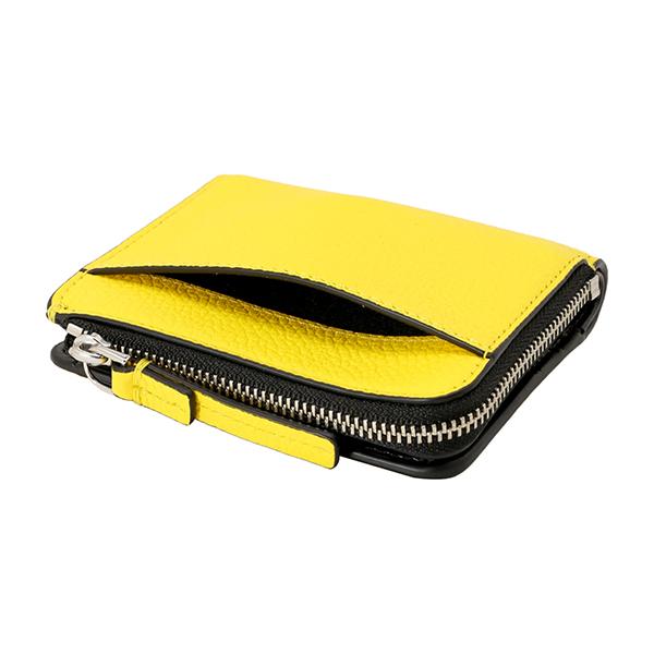 MARC JACOBS マークジェイコブス 2つ折り財布 イエロー 黄色 MARC JACOBS マークジェイコブス 2つ折り財布 イエロー 黄色