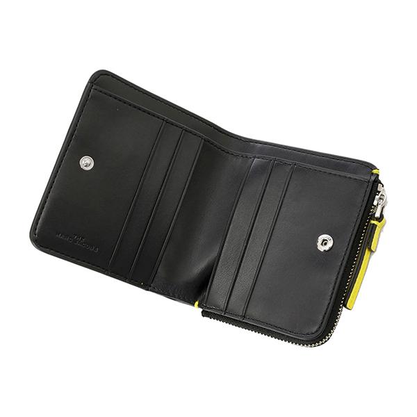 MARC JACOBS マークジェイコブス 2つ折り財布 イエロー 黄色 MARC JACOBS マークジェイコブス 2つ折り財布 イエロー 黄色