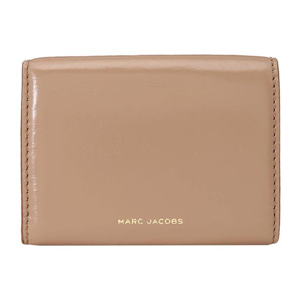 並行輸入 マークジェイコブス 3つ折り財布 MARC JACOBS ザ グラムショット S129L01FA21 269レディース ベージュ | MARC JACOBS | 01