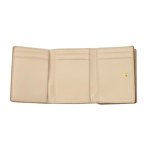 並行輸入 マークジェイコブス 3つ折り財布 MARC JACOBS ザ グラムショット S129L01FA21 269レディース ベージュ | MARC JACOBS | 03