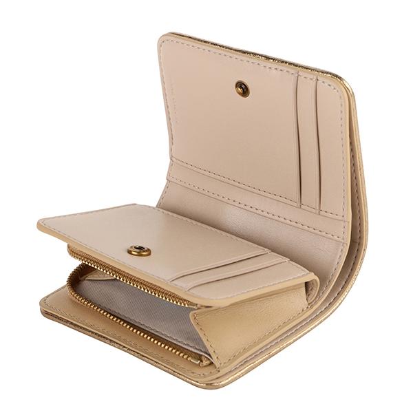 新品　マークジェイコブス　折り財布　二つ折り財布　　ベージュ マーク ジェイコブス MARC JACOBS マークジェイコブス 二つ折り財布
