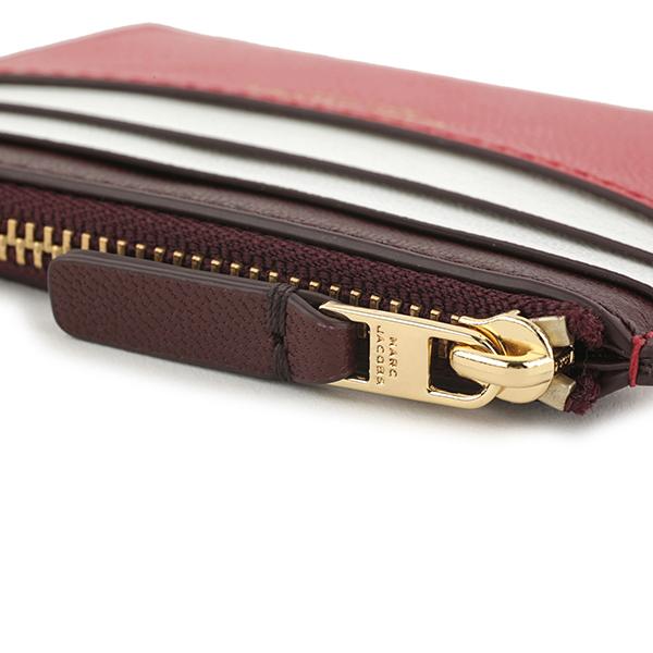 MARC JACOBS｜THE SLIM 84 COLORBLOCK ジップ カード ケース MARC JACOBS（マークジェイコブス）の「THE SLIM 84
