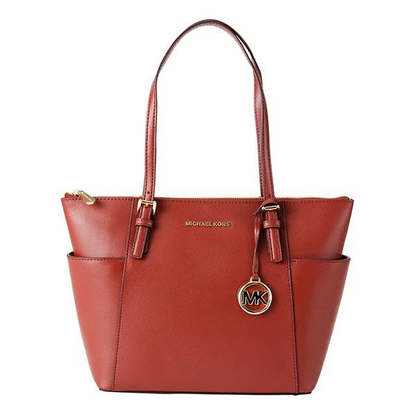 並行輸入 マイケルコース  トートバッグ ジェットセット 30F2GTTT8L 626 バーガンディ レッド系 爆買 | MICHAEL KORS