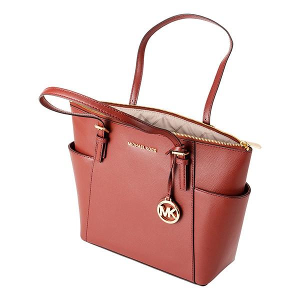 並行輸入 マイケルコース  トートバッグ ジェットセット 30F2GTTT8L 626 バーガンディ レッド系 爆買 | MICHAEL KORS | 03
