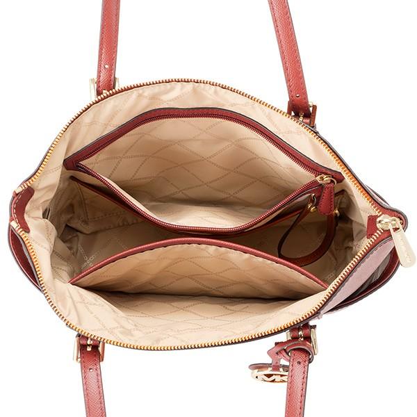 並行輸入 マイケルコース  トートバッグ ジェットセット 30F2GTTT8L 626 バーガンディ レッド系 爆買 | MICHAEL KORS | 04
