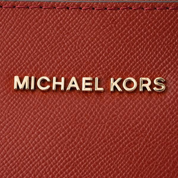 並行輸入 マイケルコース  トートバッグ ジェットセット 30F2GTTT8L 626 バーガンディ レッド系 爆買 | MICHAEL KORS | 06