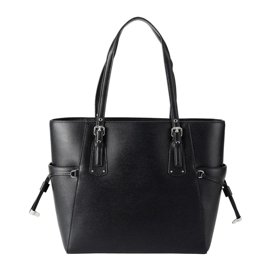 【極美品 A4】マイケルコース トートバッグ 黒 ブラック 総柄 ボイジャー MICHAEL KORS（マイケルコース） 並行輸入 トートバッグ ボイジャー