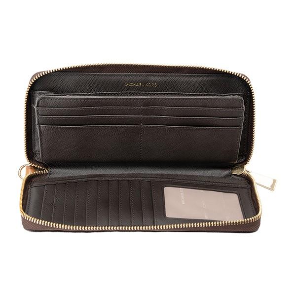 並行輸入 マイケルコース 長財布(ラウンドファスナー) LOGO CONTINENTAL WRISTLET 32S7GTTE9B 200 ブラウン 爆買 | MICHAEL KORS | 05