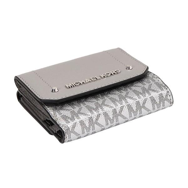 並行輸入 マイケルコース 2つ折り財布 MD TRIFOLD COIN CASE 35H8SYEF2V 040 グレー/シルバー 爆買 | MICHAEL KORS | 02